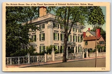 Postcard | Salem, Massachusetts The Nichols House