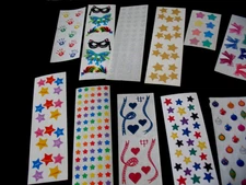 Mrs. Grossman&CM  Stickers, Stars, Confetti, Party masks, Hearts, illusions
