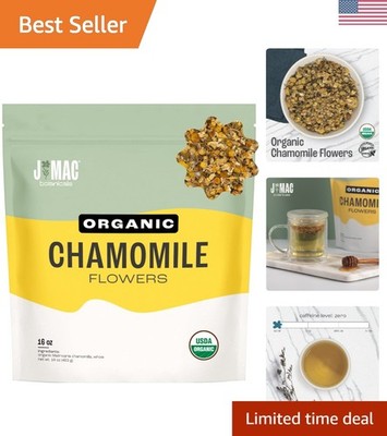 Versatile Organic Chamomile Flowers 1 lb - Perfect for Tea & Herbal Blends