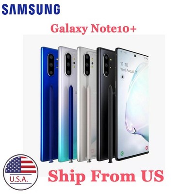 NEW Samsung Galaxy Note10+ Plus SM-N975U 256GB Factory Unlocked Smartphone 6.8in
