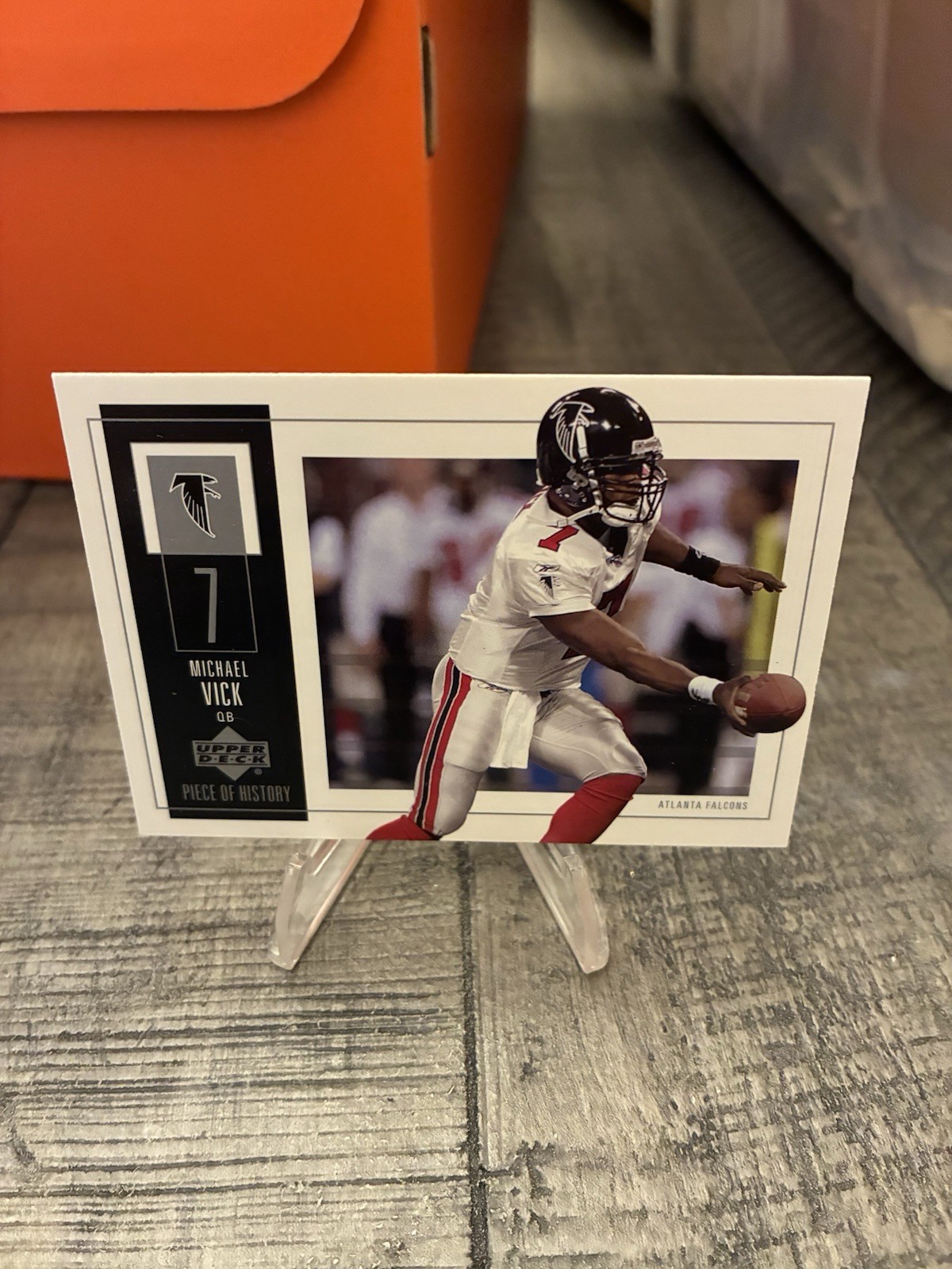 2002 UD Piece Of History #5 Michael Vick. C21