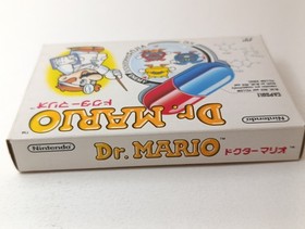 ✨ Dr. Mario Famicom 1990 Nintendo Complet Boxed FC NES HVC-VU ✨