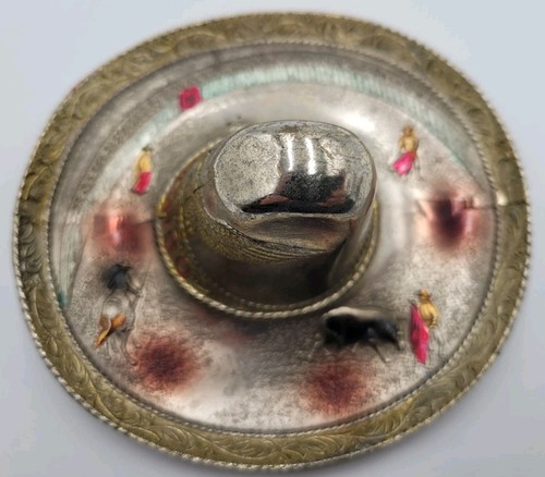 Vintage Souvenir Sombrero Ashtray Mexico