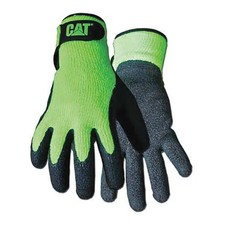 Cat Merchandise Coated Gloves, Nylon, Palm, Black CAT017417J Cat Merchandise