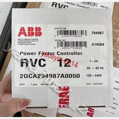 1pc New ABB RVC-12 power factor controller 100-440VAC Fast Ship US Free TAX