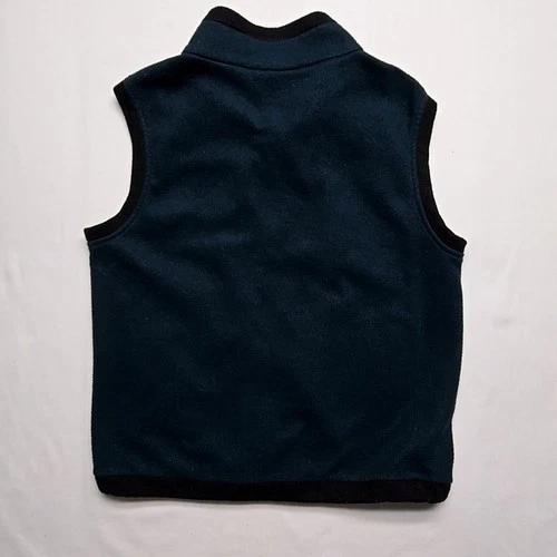 Vintage Million Dollar Cowboy Bar Jackson Hole Vest Fleece Green Black Small image 7