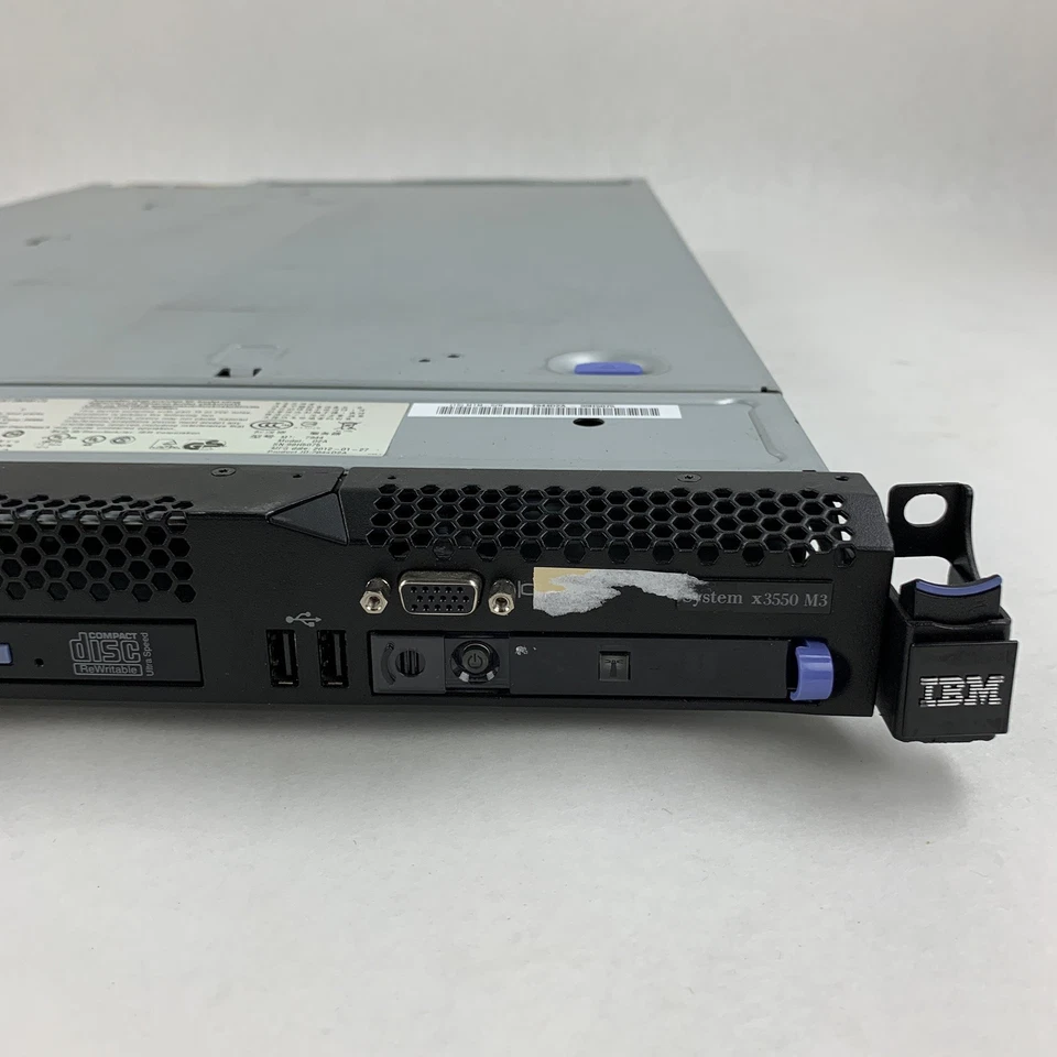 IBM System x3550 M3 Server 2x X5650 2.67 GHz 32 GB Ram M5015 Raid No OS No HDD - Image 4 of 4