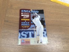 1995 Cornhill Ins.Test Series England V W. Indies signed by F S Trueman & others