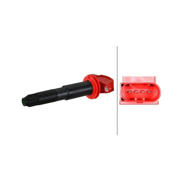 Hella ZüNdspule 5DA 358 168-831 FüR Porsche-image