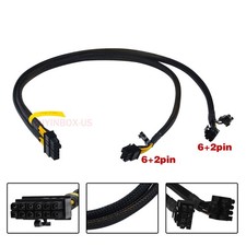 12pin to 8 8pin PCIE GPU Graphics Card Power Cable for Dell Precision T7960 60cm