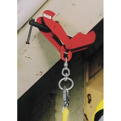 Miller 450/ Beam Clamp, 400 Lb Weigth Capacity, Steel Anchor, Swivel D-Ring, 1