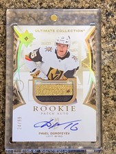 2021-22 Pavel Dorofeyev Upper Deck Ultimate Collection #133 24/99 Rookie RC Auto