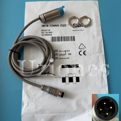 For SICK IM18-12NNS-ZQD IM1812NNSZQD Inductive Proximity Sensor 10-30VDC NPN USA
