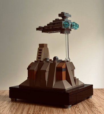 100% Genuine LEGO! Star Destroyer Over Jedha City MOC Star