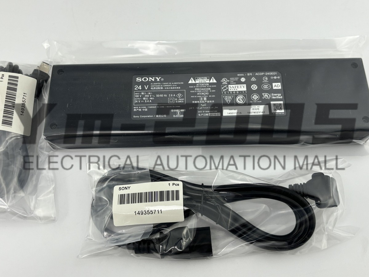SONY 純正品　BRAVIA 電源ケーブル ACDP-240E01 24V Sony ACDP240E01 9.4A AC Adapter for sale online | eBay