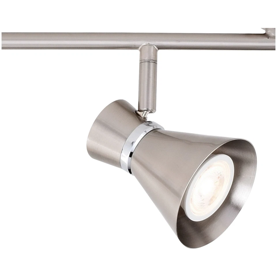 Vaxcel Lighting C0220 Alto 4 Light 36"W LED Fixed Rail Ceiling - Chrome - Image 4 of 4