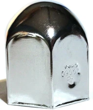 Nut Covers for 15/16" Wrench/Socket Standard Chrome 1-1/8" Tall GG#10060-10 Pack