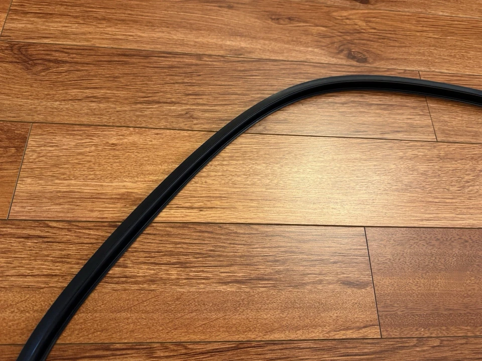 OEM 1995-2001 BMW E38 740iL puerta trasera derecha sello ventana superior tira climática Foto 3 de 4