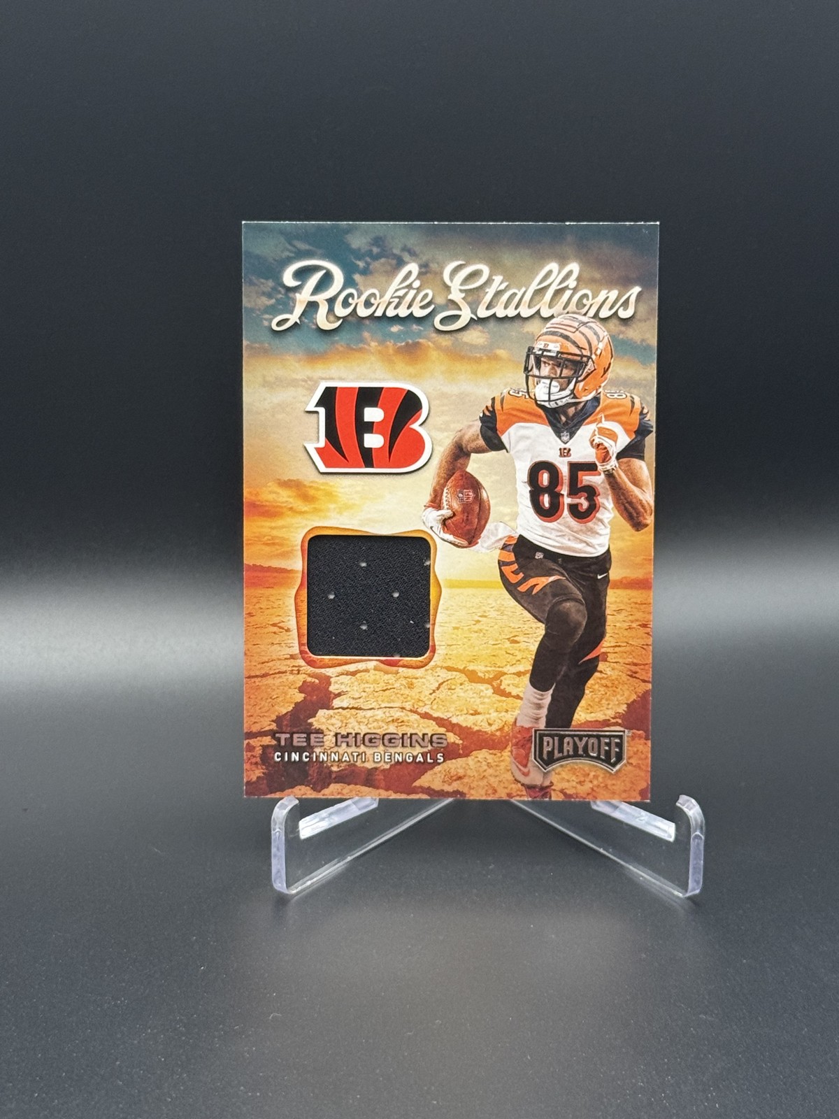 2020 Panini Playoff - Rookie Stallions Tee Higgins #RS-10 (MEM, RC)