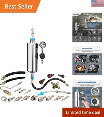 High-Performance Fuel Injector Cleaner Kit - 150PSI, Efficient Carbon Removal