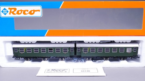 H0 DC Roco 44146 Umbauwagen-Paar 3. Kl. C3yge DB in OVP #GO_1705 | Zustand: Gebraucht