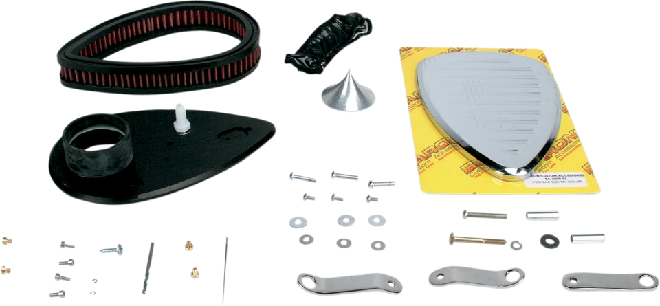 Kit Big Air BARON BA-2020-06 - Comet - Cromo 99-07 Yamaha XV 1600 Road Star Foto 3 de 3