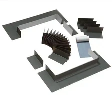 VELUX 2222/2230/2234/2246 Low Profile Flashing w/Adhesive for Cirb Mount...
