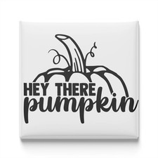 Hey There Pumpkin Fridge Magnet 2x2 Made in USA