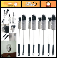 Bottle Cleaning Brush Set - Long Handle, Flexible  Bendable for Narrow Spaces -