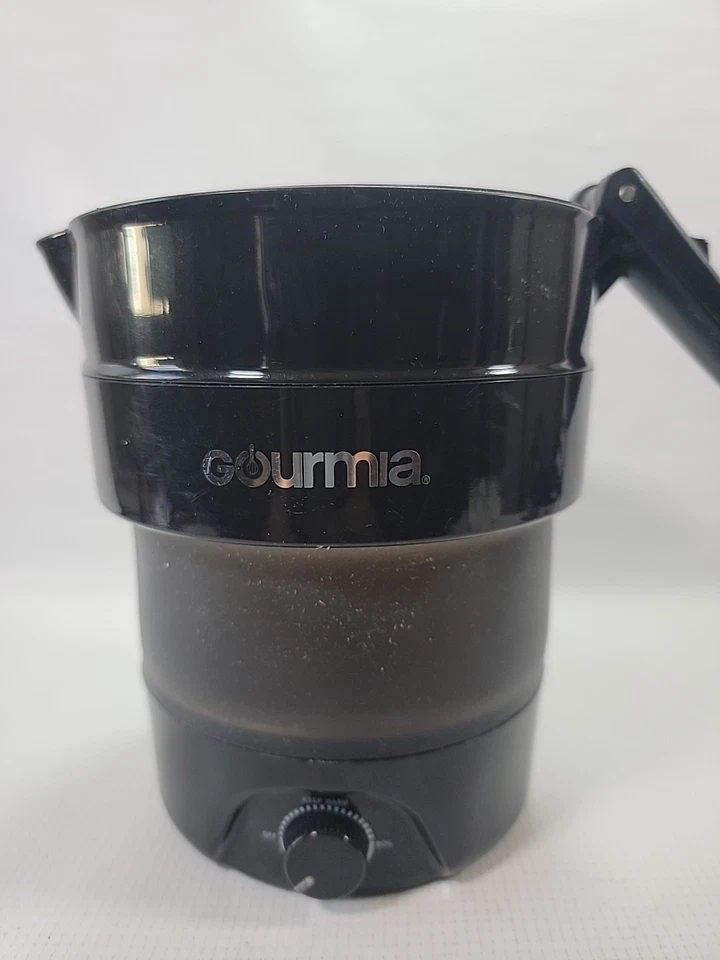 Gourmia 1.5 Qt. Collapsible Travel Kettle GK378 Black W/ Cord - Image 3 of 4