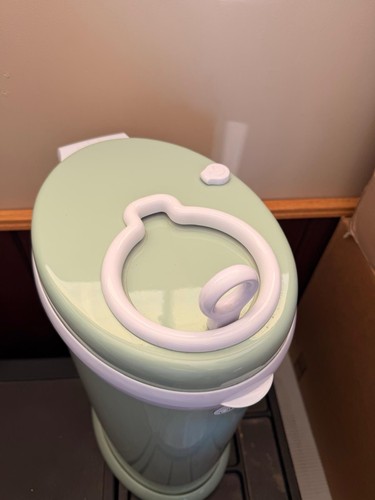 Ubbi Baby Diaper Pail Diaper Disposal Bin - Green