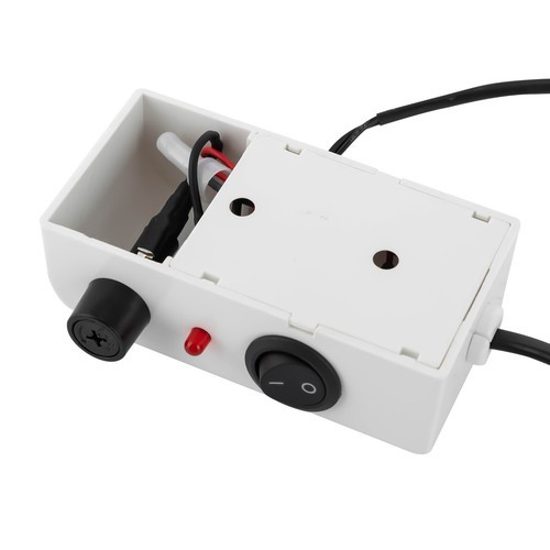 110V White Table Embedded Nail Vacuum Cleaner Desktop Nail Dust Collector