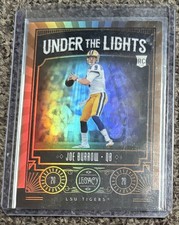 JOE BURROW RC 2020 BRONZE 5/100 Legacy UNDER THE LIGHTS awesome Rookie Card. rookie card picture