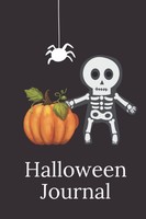 Halloween Notizbuch 6X9 Zoll, 120 Linierte Seiten, Softcover, Geschenkidee