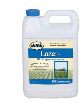 #ad Liquid Harvest Lazer Blue Concentrated Spray Pattern Indicator 1 Gallon 128 O $54.99