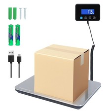 MaxWorks Digital Platform Scale 440 lb Capacity Portable Luggage Shipping  51076