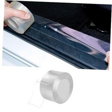 Car Floor Transparent Protective Strip, Car Door Sill Protector, Easy to