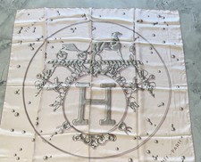 Herm s Paris Jardin Cr ole Silk Scarf 90cm Val rie Dawlat Tropical Botanical