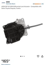 Front Differential Shift Actuator Aisin SAT011 For Toyota Sequoia Tundra 4WD