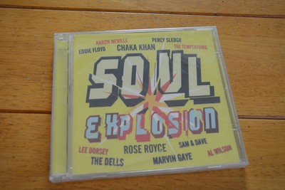 Soul Explosion CD Greatest Soul Hits Marvin Gaye Temptations Chaka Khan Rose Roy