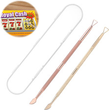 2PCS Metal Lottery Scratcher, Lottery Ticket Scratcher Tool, Scratch off Tool, L