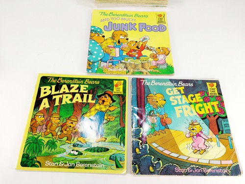 The Berenstain Bears Book Lot 51 Paperbacks Vintage 80s 90s Stan Jan Berenstain - Picture 6 of 19
