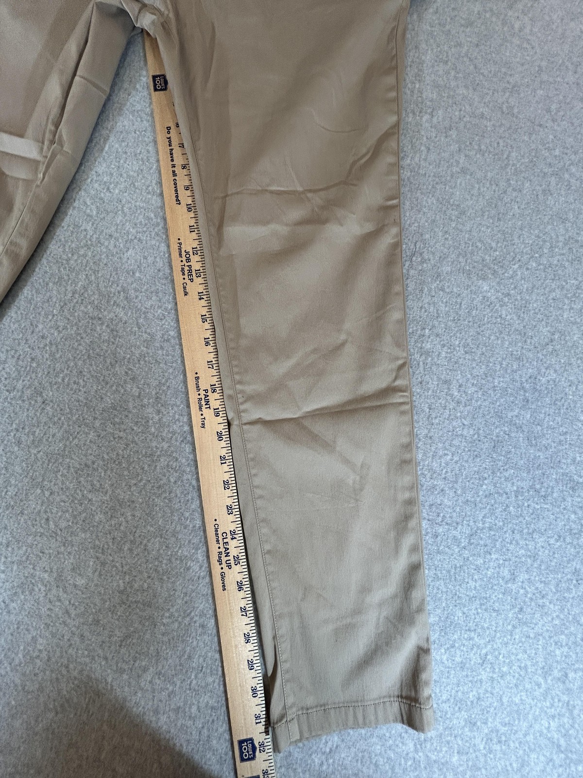 Birddogs Pants Mens 36x32 Khaki Tan Stretch Chino Performance Casual Golf