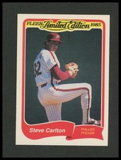 1985 Fleer Limited Edition #6 Steve Carlton Baseball Card JPC