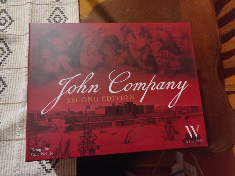 JOHN COMPANY Second Edition Wehrlegig Board Game