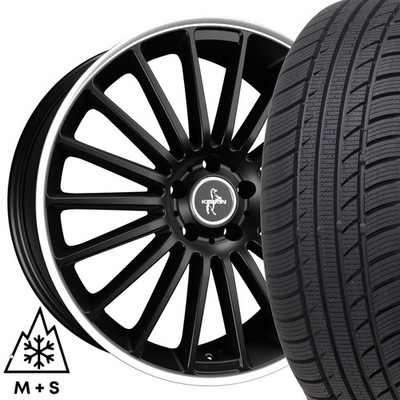 18'' ABE Winterräder Keskin KT15 MBP 245/40 Reifen für Audi A4 Lim. B8 B81 S-Line