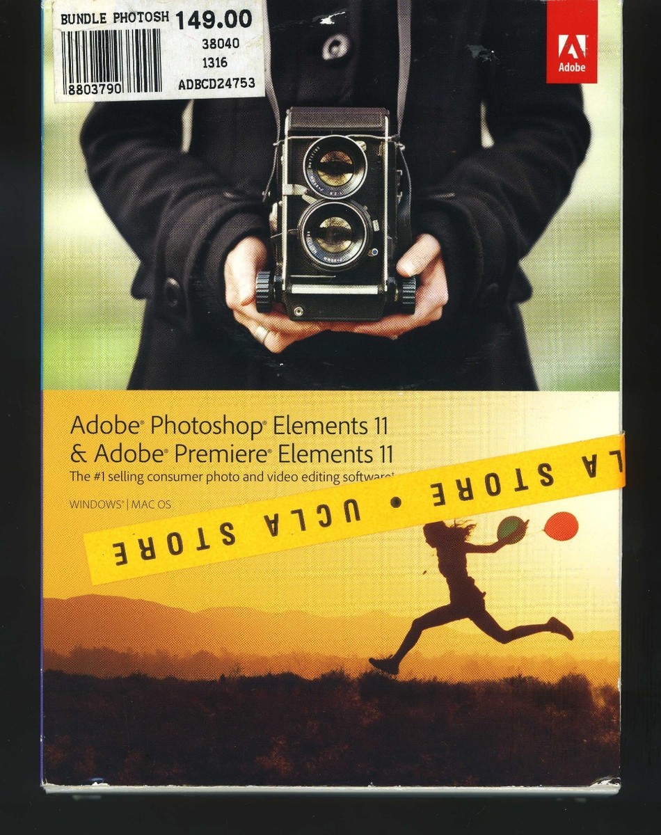 New & Sealed Unopened Adobe Photoshop Elements 11 & Adobe