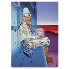 Moebius Starwatcher collectible poster - Frontier (50x70cm)