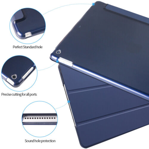 Slim! Schutz Hülle Apple iPad 2018 2017 Air 1/2 (9.7") Tasche Smart Cover Case - Bild 6 von 29