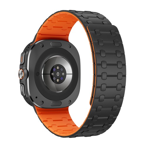 Pour Samsung Galaxy Watch Ultra 47mm Bracelet Silicone Bracelet Montre Magnétique 47mm NEUF - Photo 5 sur 16